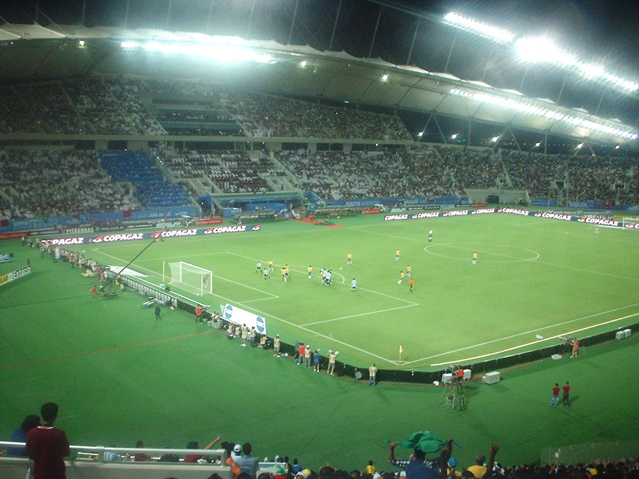 Khalifa International Stadium and the Torch Doha, Aspire Zone