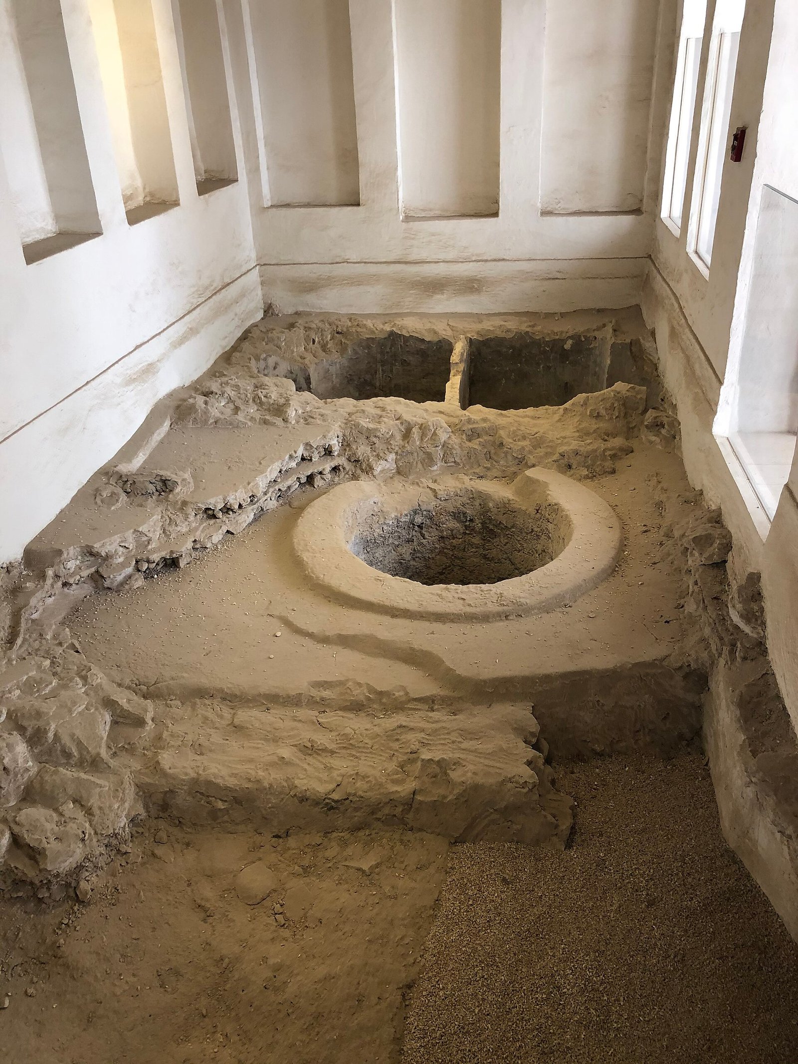 Courtyard of one of the restored heritage houses at Msheireb Museums