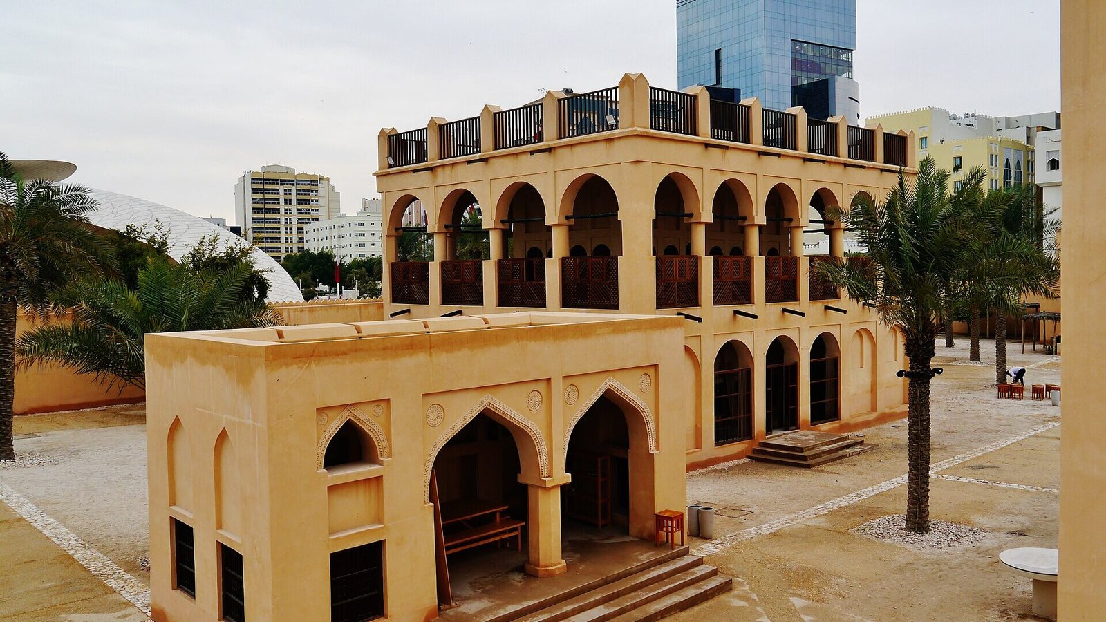Old Palace at the National Museum of Qatar, Doha